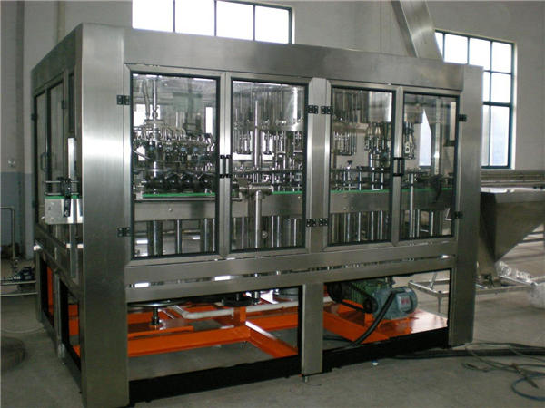 স্বয়ংক্রিয় গ্লাস বোতল জল ভরাট মেশিন