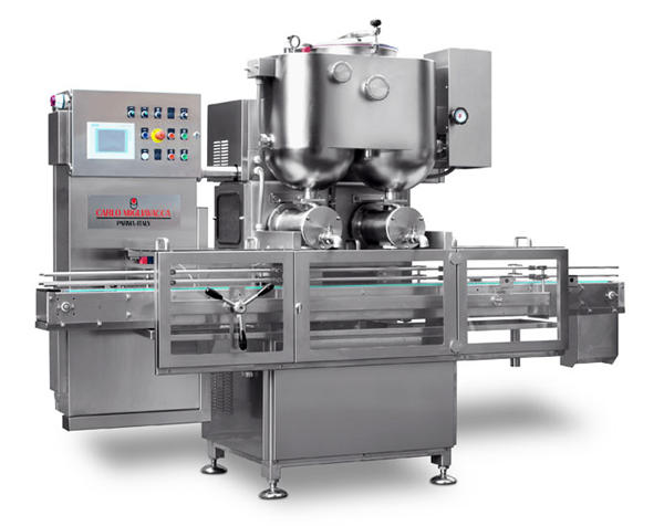 ডাবল হেডস আধা-অটোম্যাটিক ফল জাম ফিলিং মেশিন 