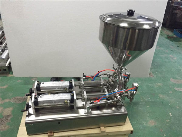 বিস্তৃতভাবে ব্যবহৃত ডাবল হেডস স্ট্রবেরি জাম ফিলিং মেশিন 