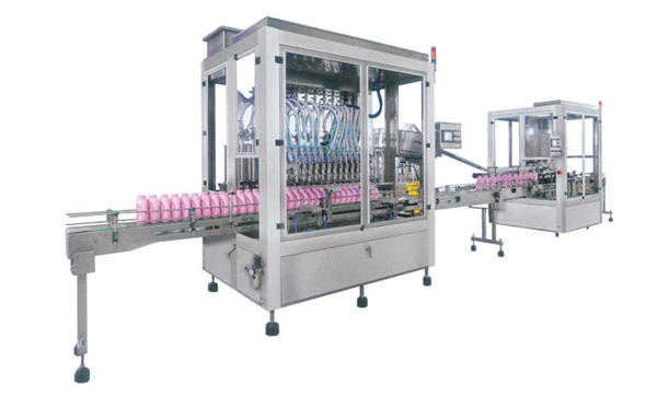 সম্পূর্ণ স্বয়ংক্রিয় তরল সাবান ডিটারজেন্ট শ্যাম্পু ফিলিং মেশিন