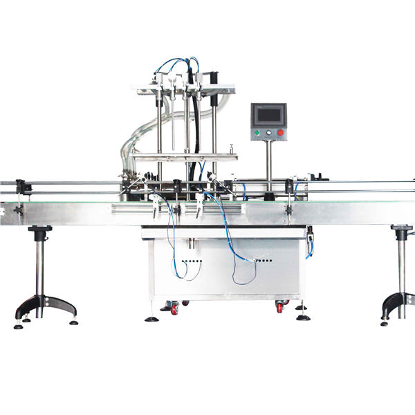 স্বয়ংক্রিয় 8, 10, 12 হেডস লোশন পিস্টন ফিলিং মেশিন / ফিলার